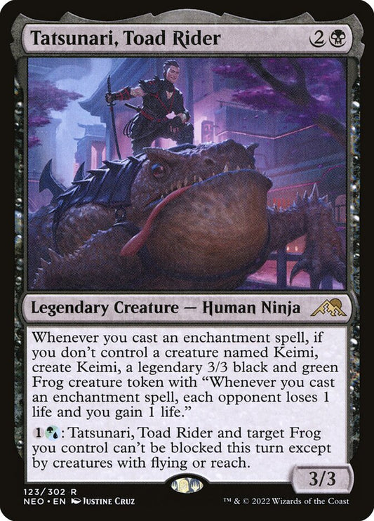 Tatsunari, Toad Rider front