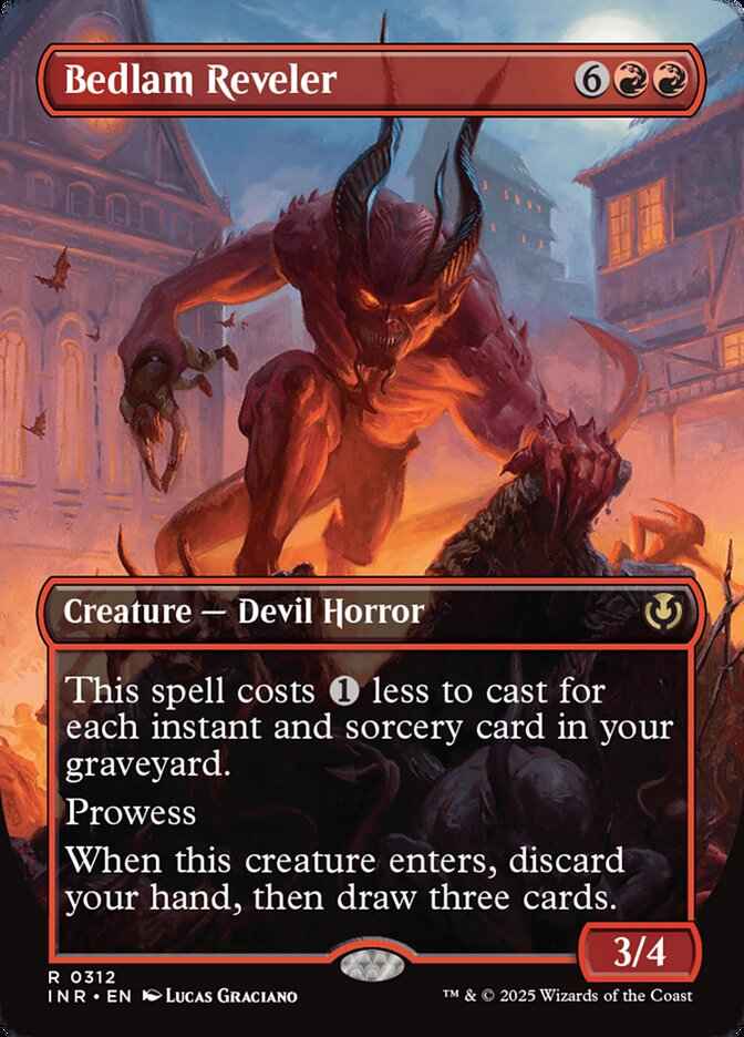 Bedlam Reveler (Full Art)