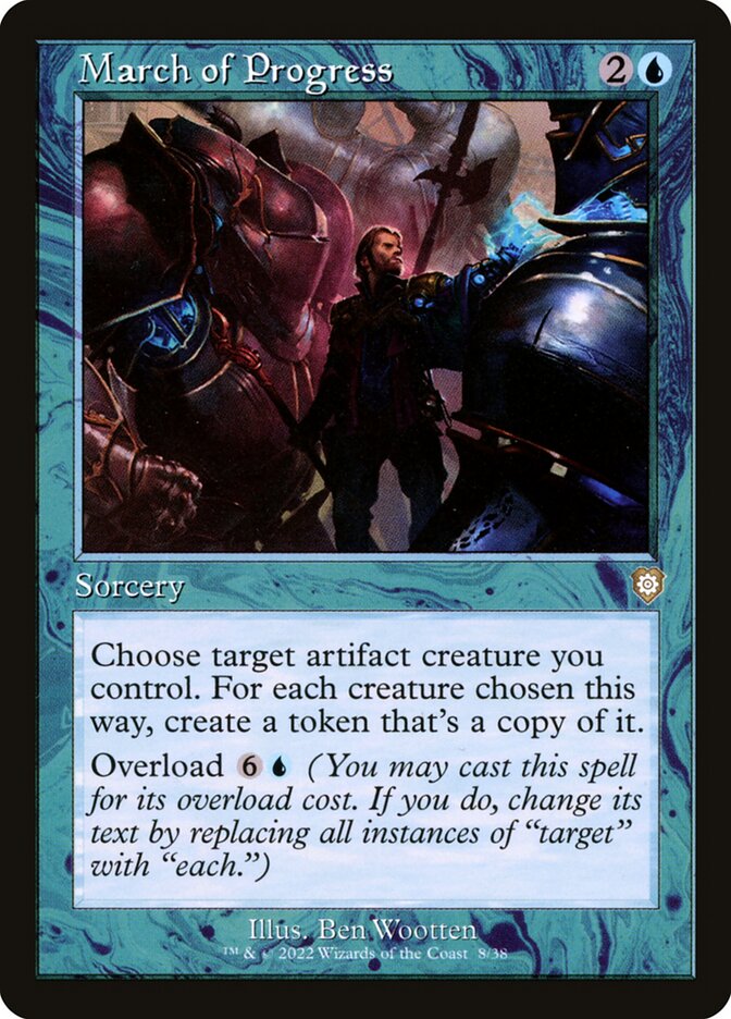 March of Progress front