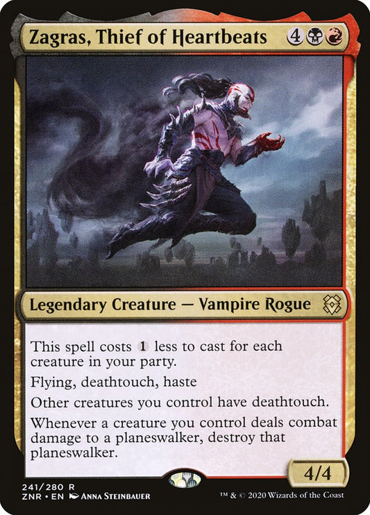 Zagras, Thief of Heartbeats front