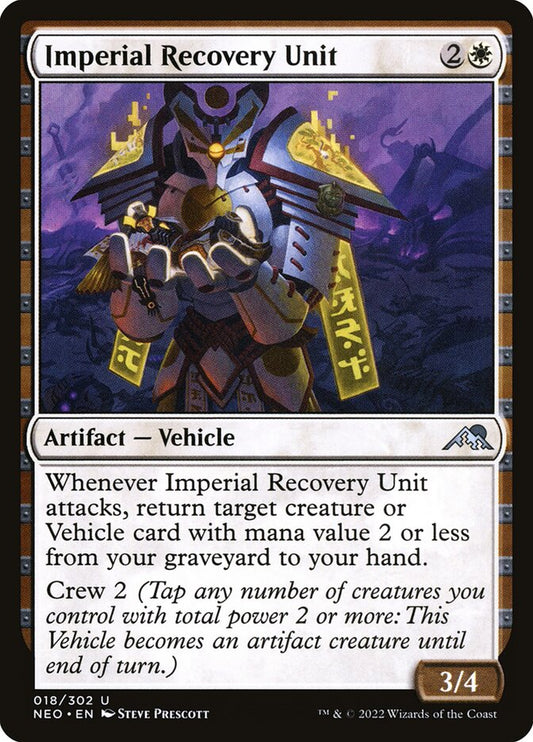 Imperial Recovery Unit front