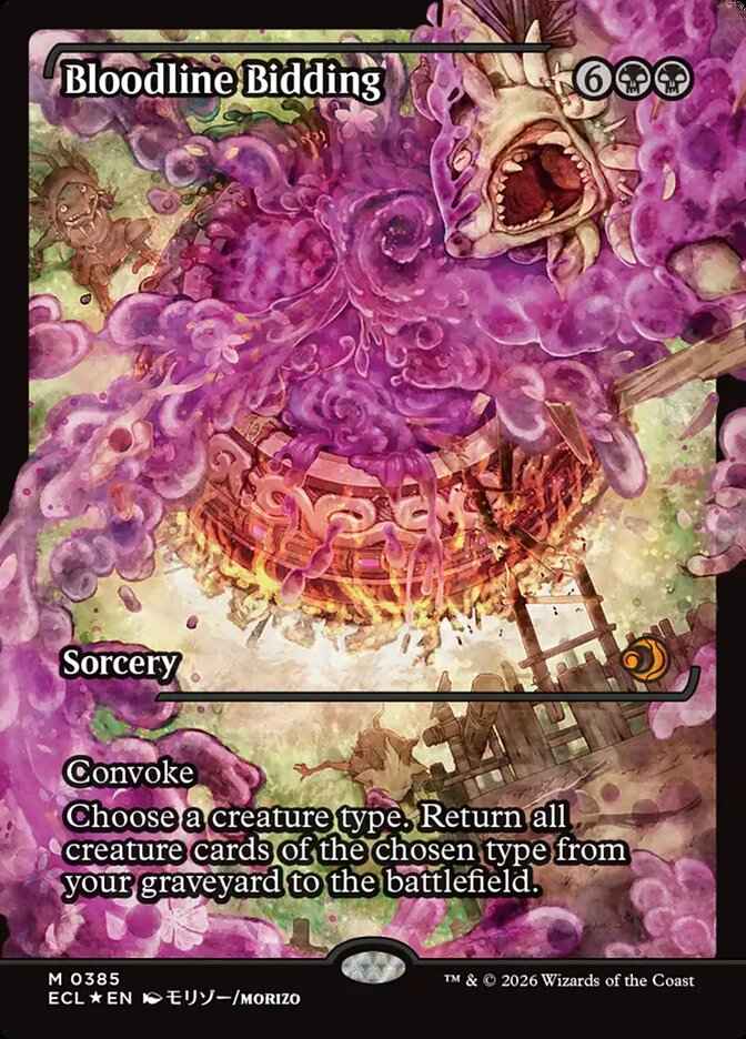 Bloodline Bidding (Full Art)