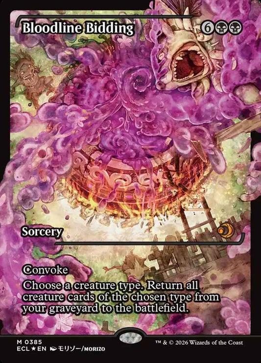 Bloodline Bidding (Full Art)