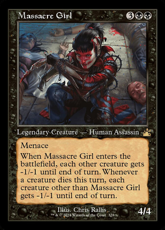 Massacre Girl front