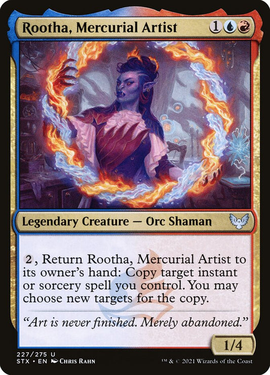 Rootha, Mercurial Artist front
