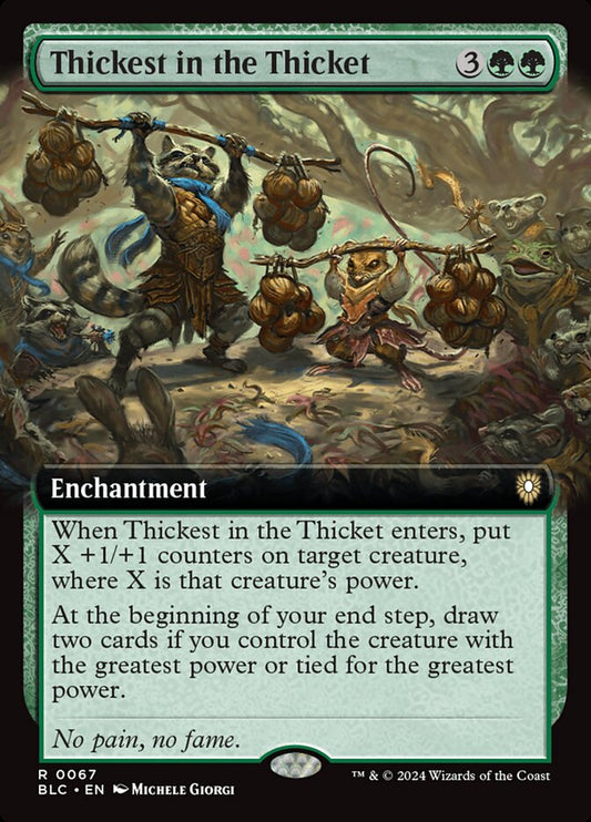 Thickest in the Thicket front