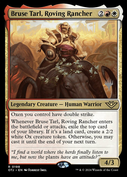 Bruse Tarl, Roving Rancher front