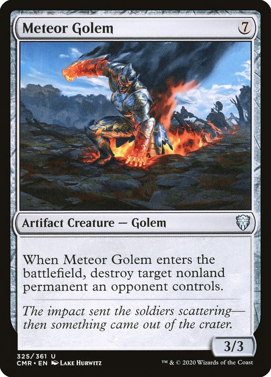 Meteor Golem front
