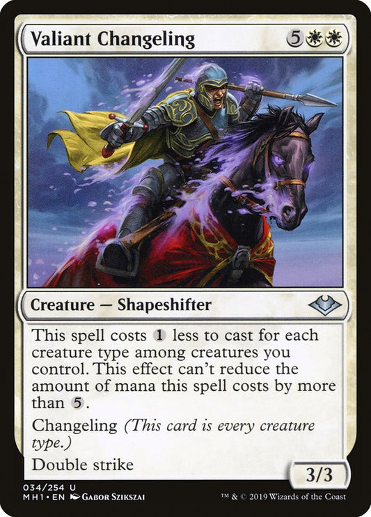 Valiant Changeling front