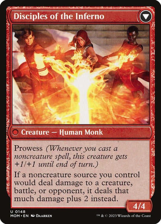 Invasion of Regatha // Disciples of the Inferno back