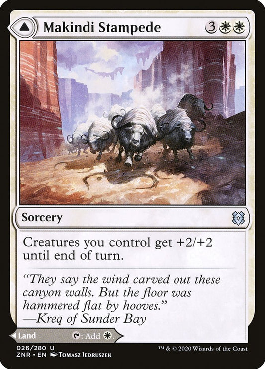 Makindi Stampede // Makindi Mesas front