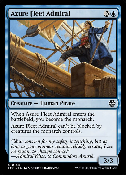Azure Fleet Admiral front