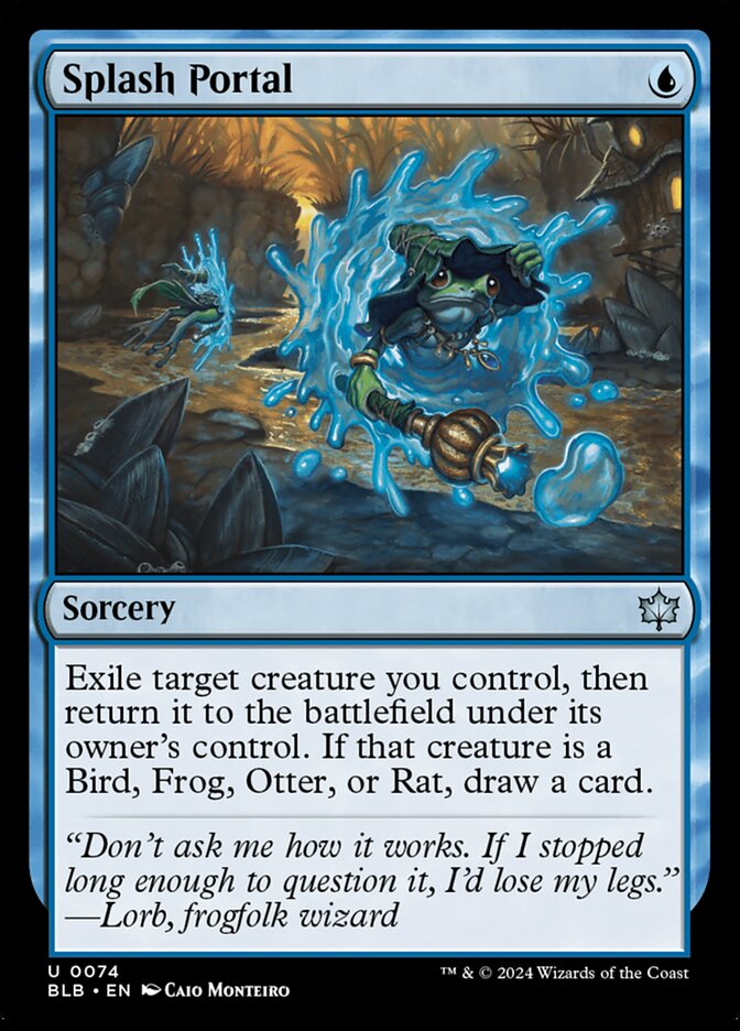 Splash Portal front