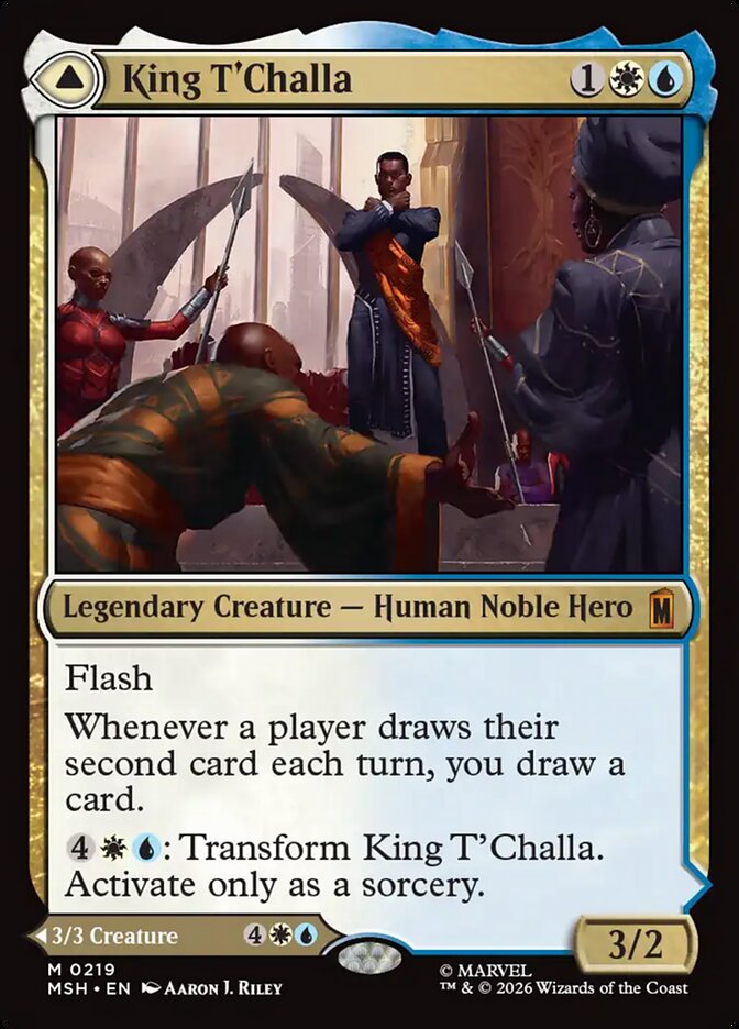 King T'Challa // Black Panther, Hope Enduring front