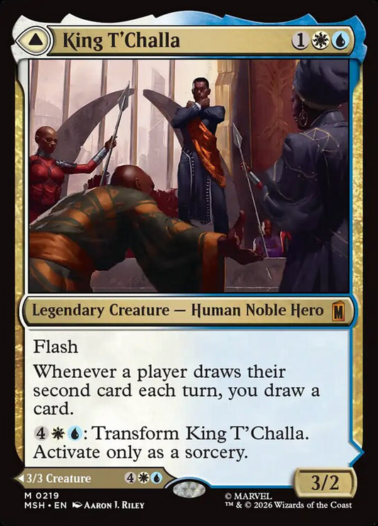 King T'Challa // Black Panther, Hope Enduring front