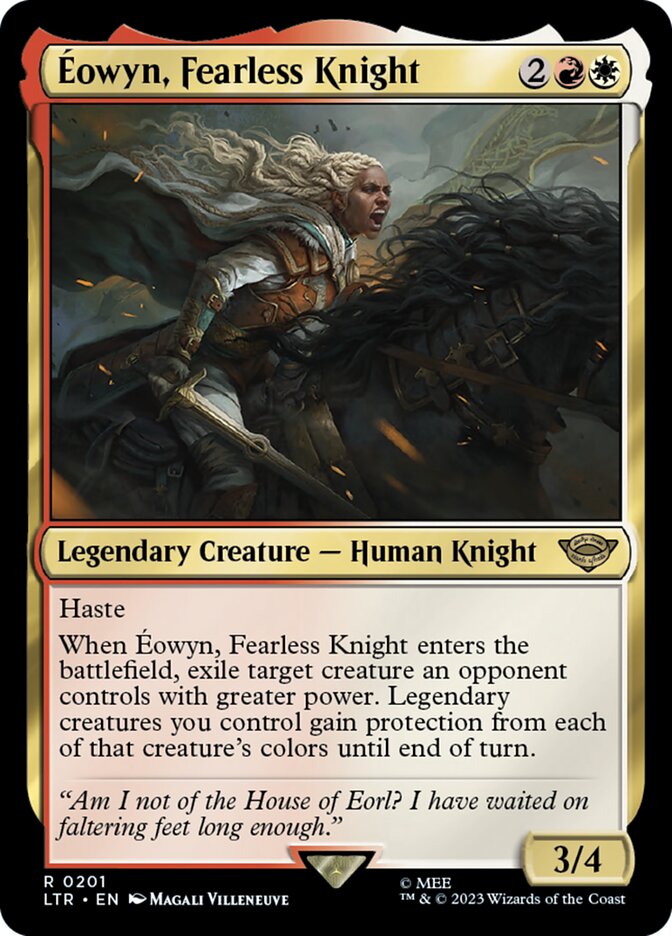 Éowyn, Fearless Knight front