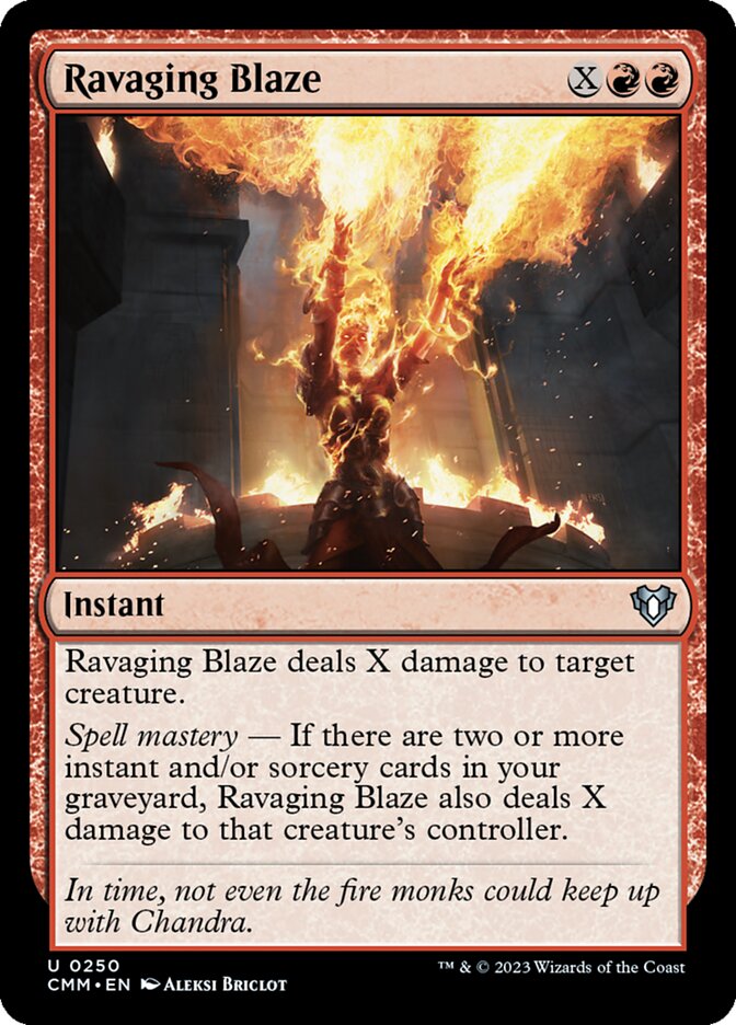Ravaging Blaze front