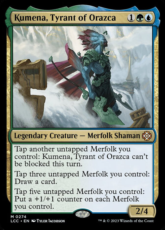 Kumena, Tyrant of Orazca front