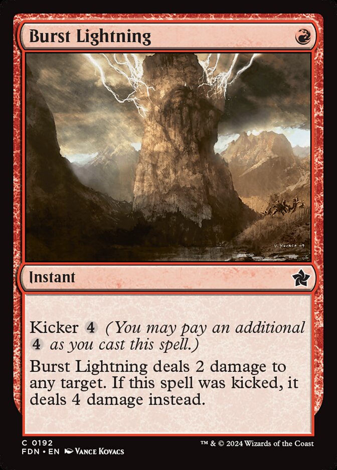 Burst Lightning front