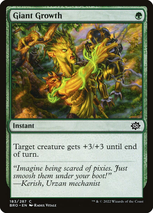 Giant Growth front