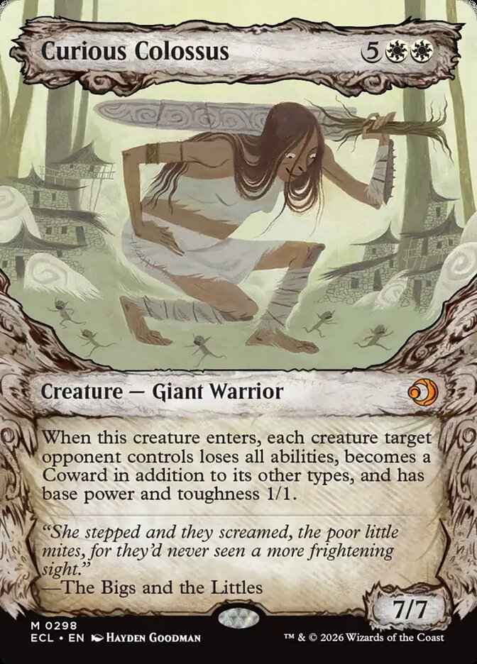 Curious Colossus (Borderless)