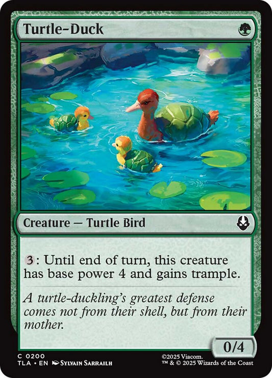 Turtle-Duck front