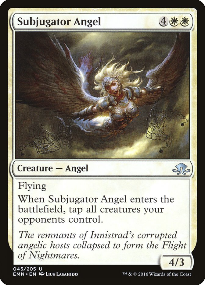Subjugator Angel front
