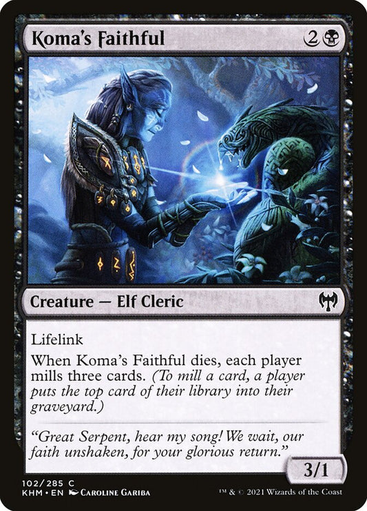Koma's Faithful front