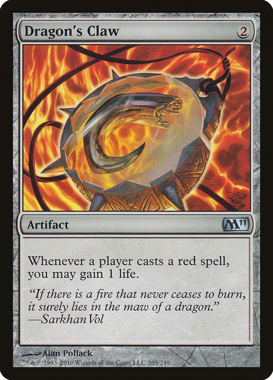 Dragon's Claw front