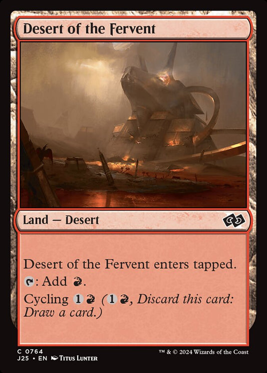 Desert of the Fervent front