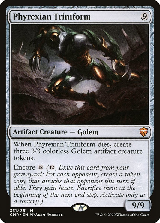Phyrexian Triniform front