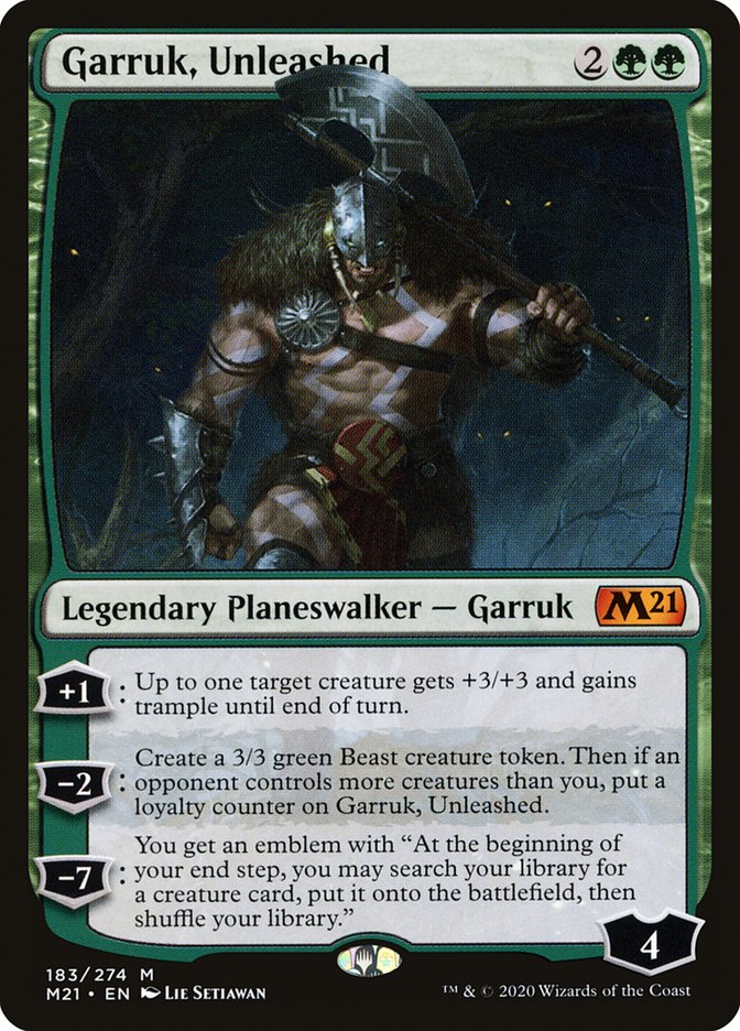Garruk, Unleashed front