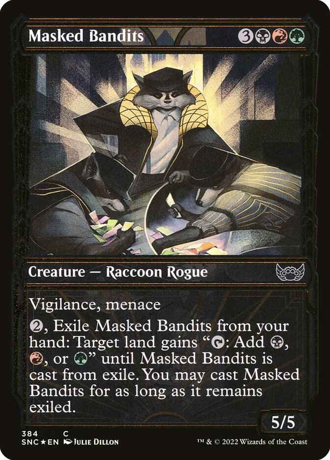 Masked Bandits (Showcase)
