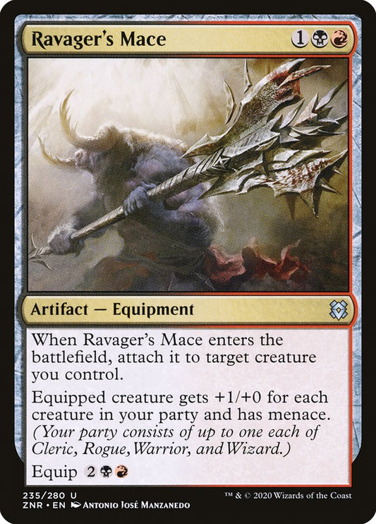 Ravager's Mace front