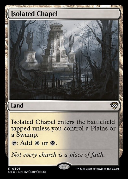 Isolated Chapel front