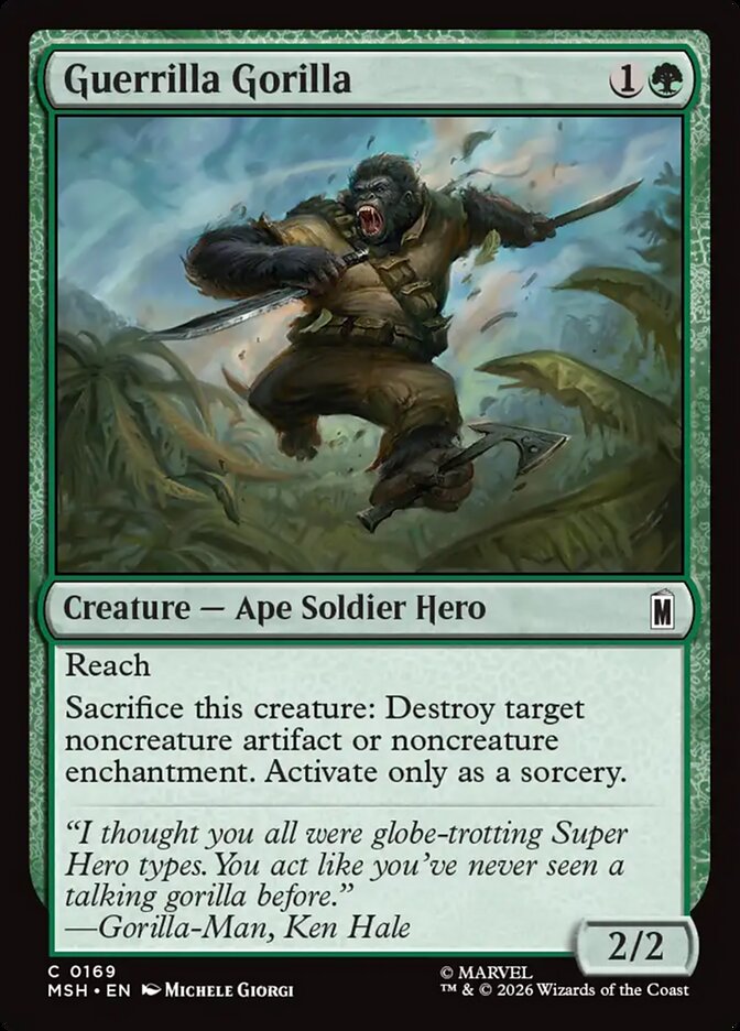 Guerrilla Gorilla front