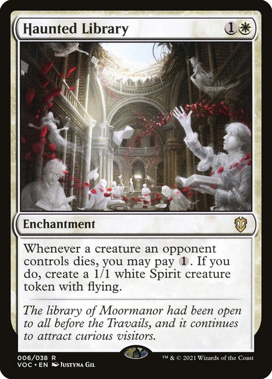 Haunted Library front