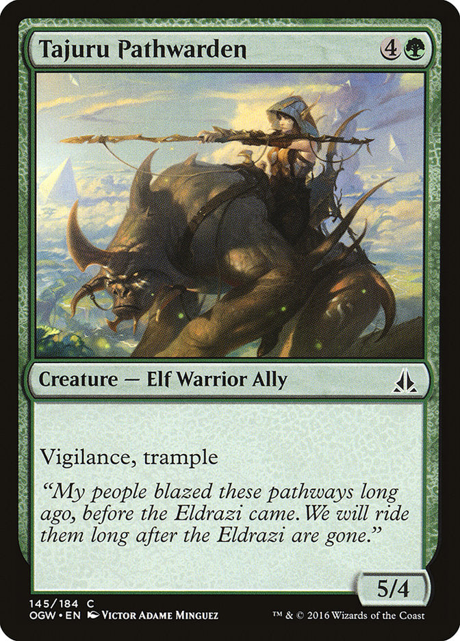 Tajuru Pathwarden front