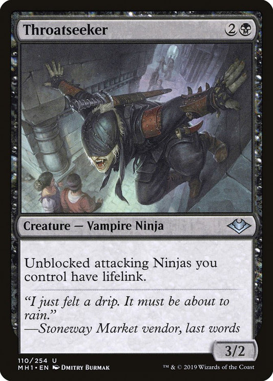 Throatseeker front