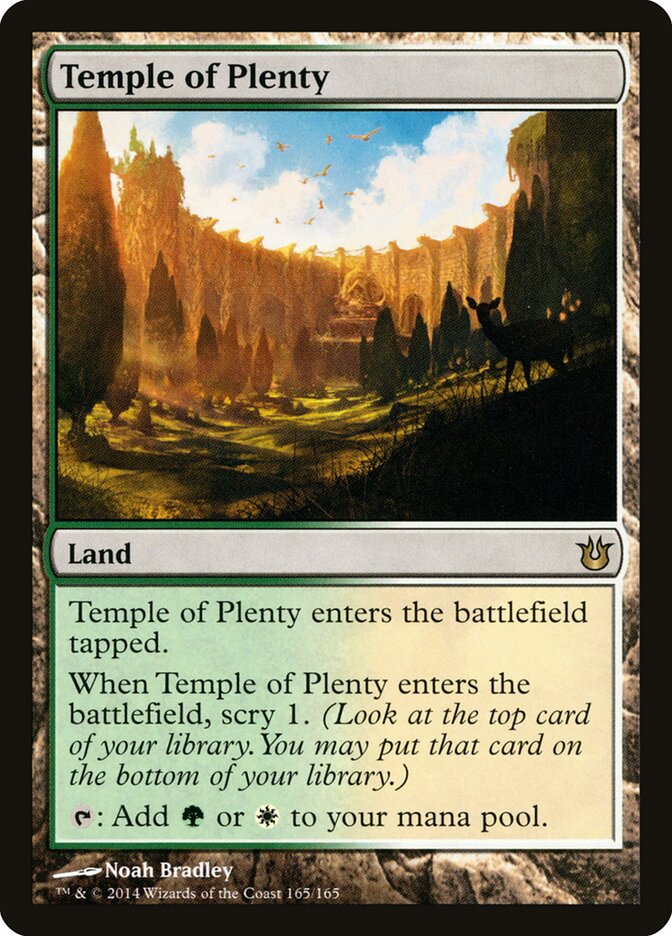 Temple of Plenty front