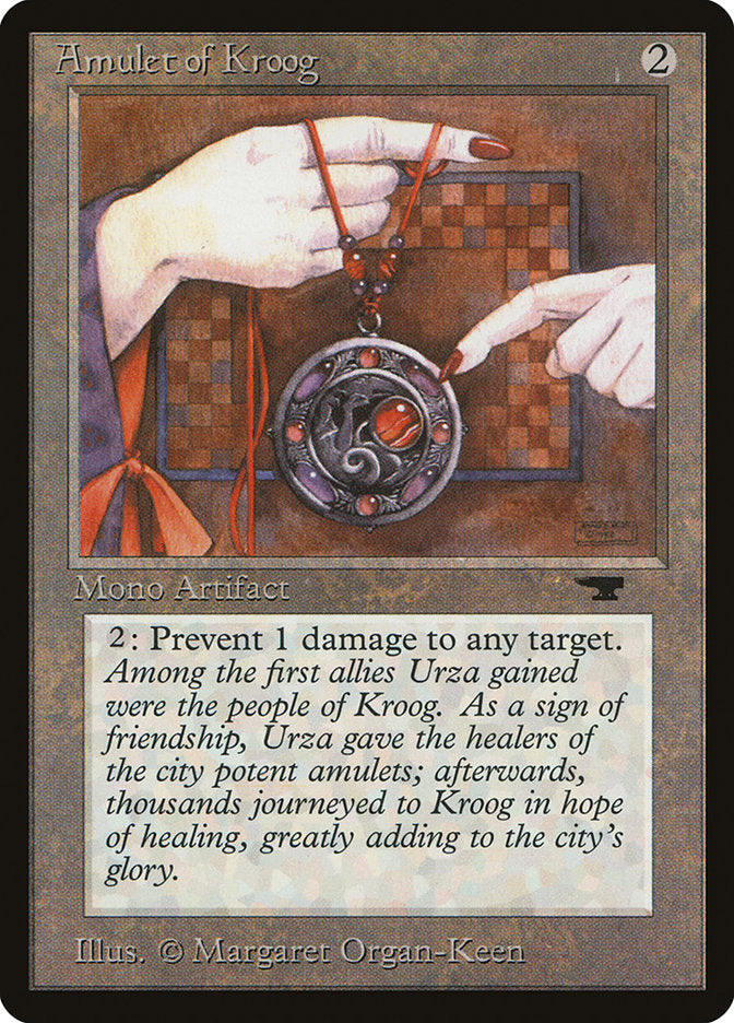 Amulet of Kroog front