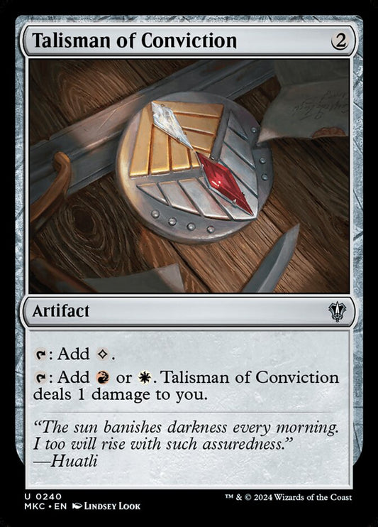 Talisman of Conviction front