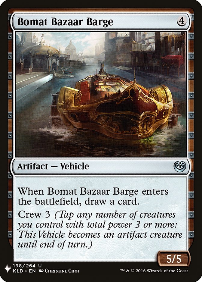 Bomat Bazaar Barge front
