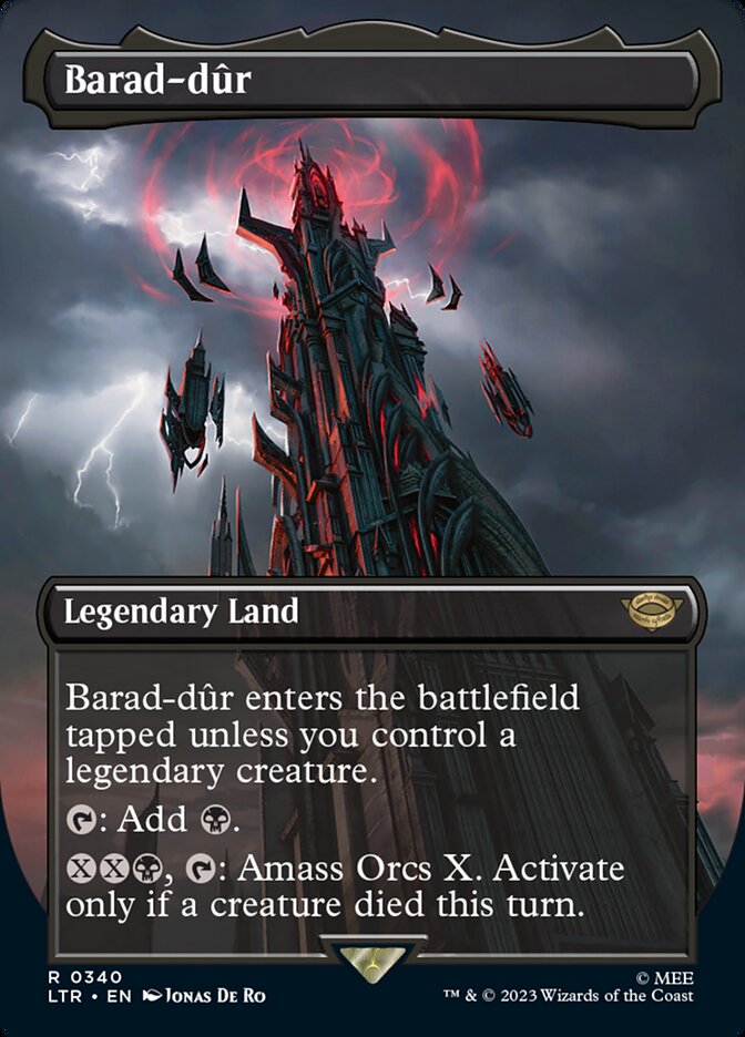 Barad-dûr front