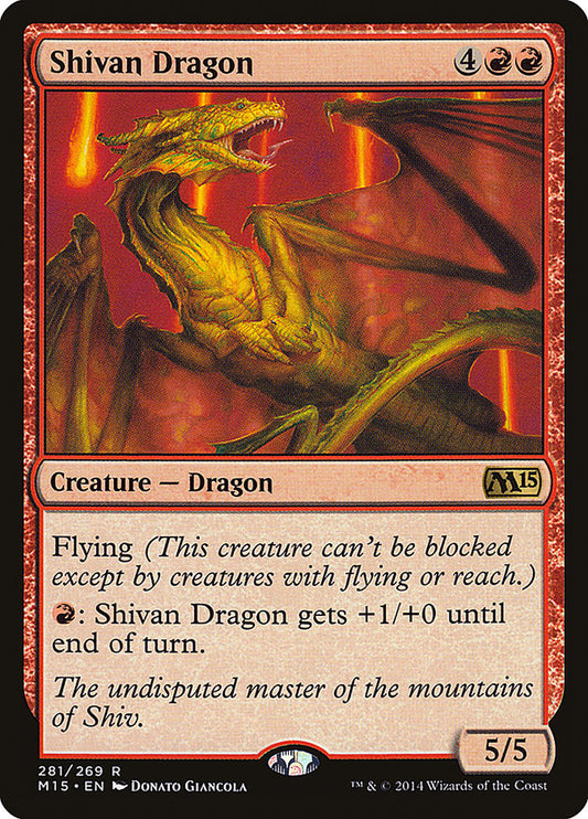 Shivan Dragon front