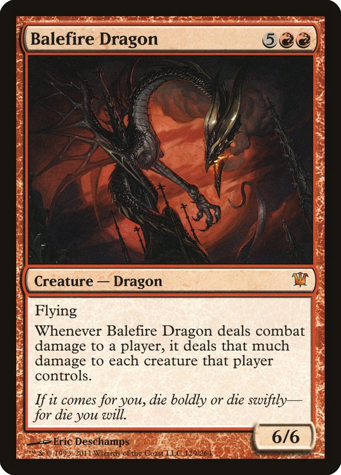 Balefire Dragon front