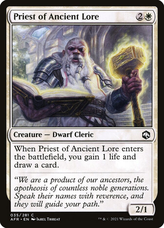 Priest of Ancient Lore front