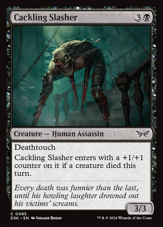Cackling Slasher front
