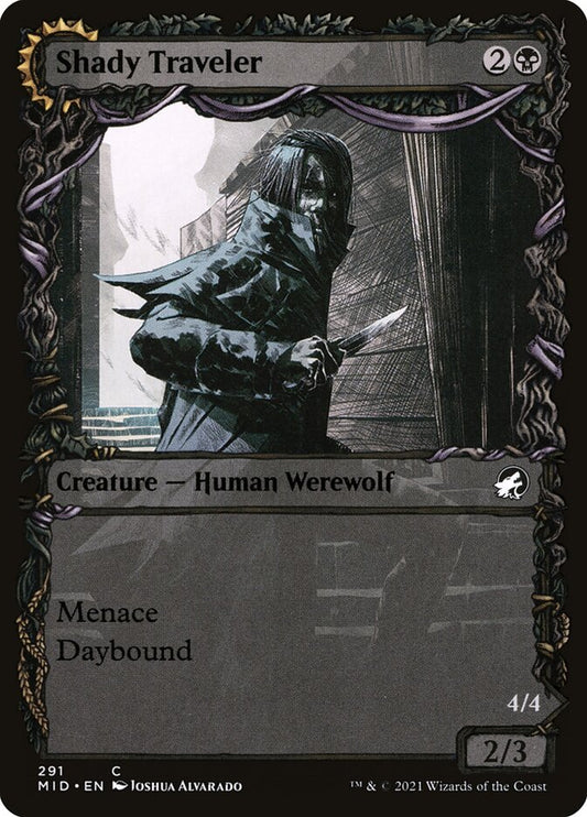 Shady Traveler // Stalking Predator front