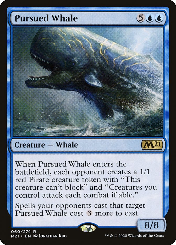 Pursued Whale front